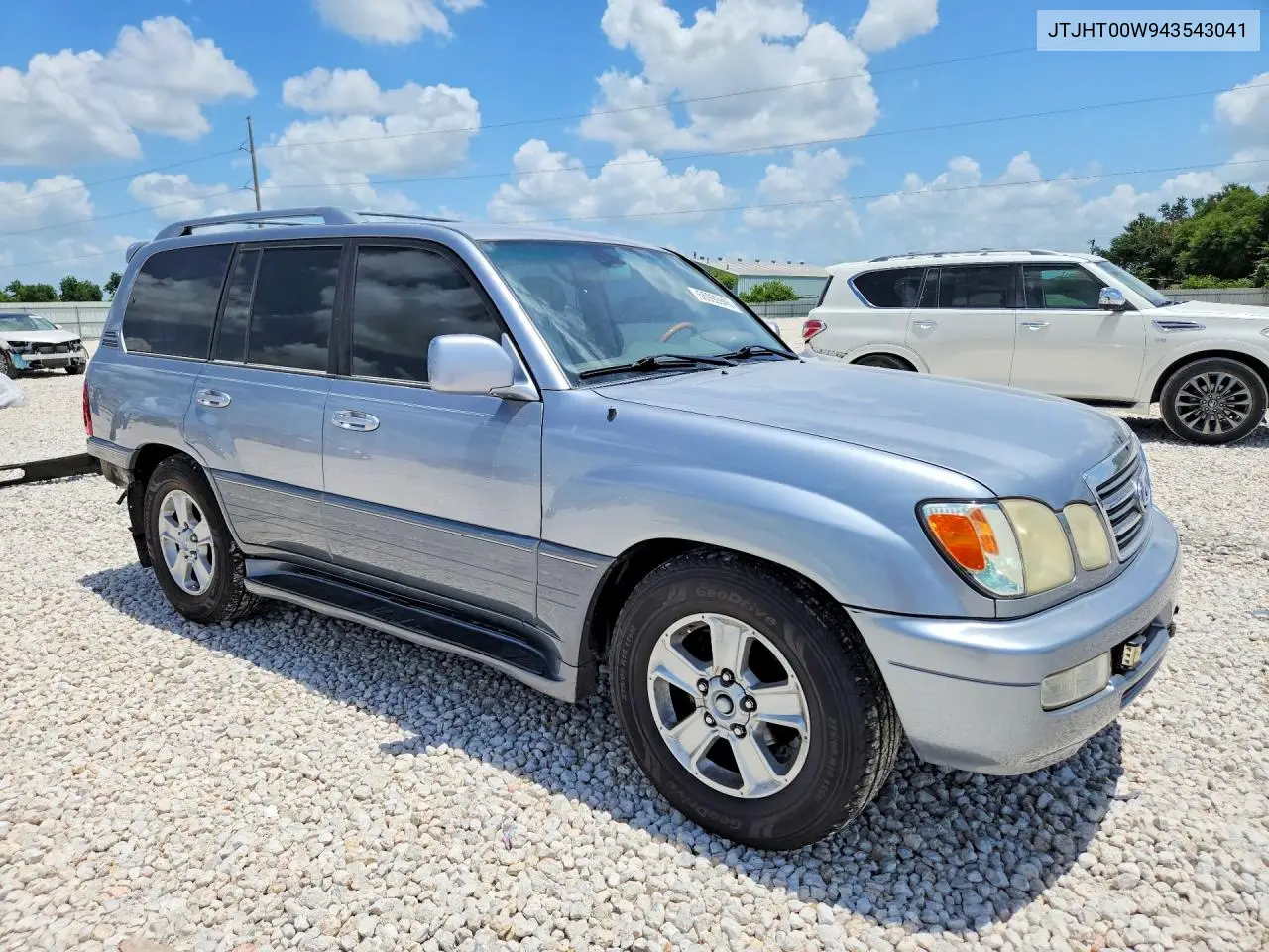 2004 Lexus Lx 470 VIN: JTJHT00W943543041 Lot: 55999946