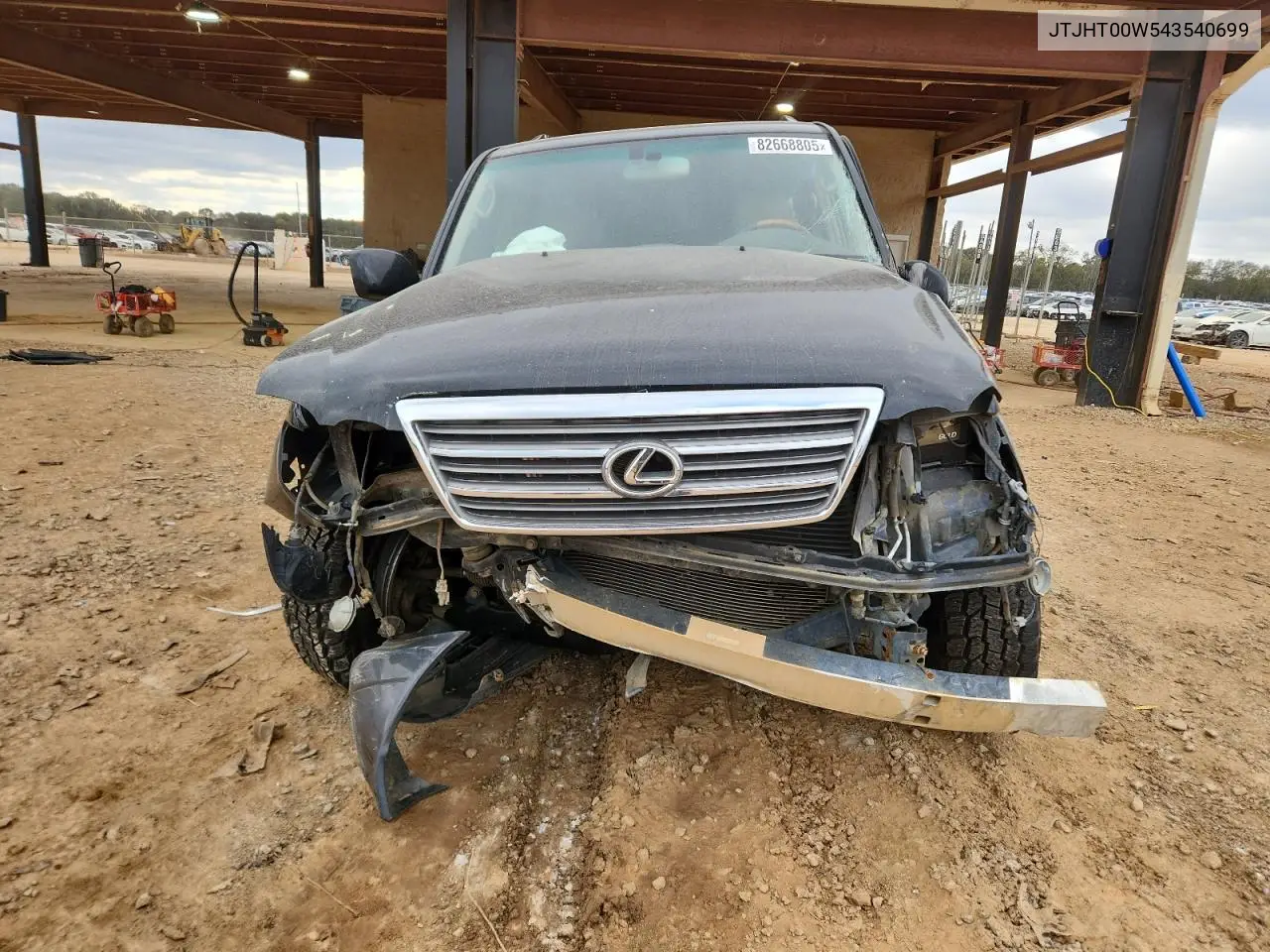 2004 Lexus Lx 470 VIN: JTJHT00W543540699 Lot: 95222845
