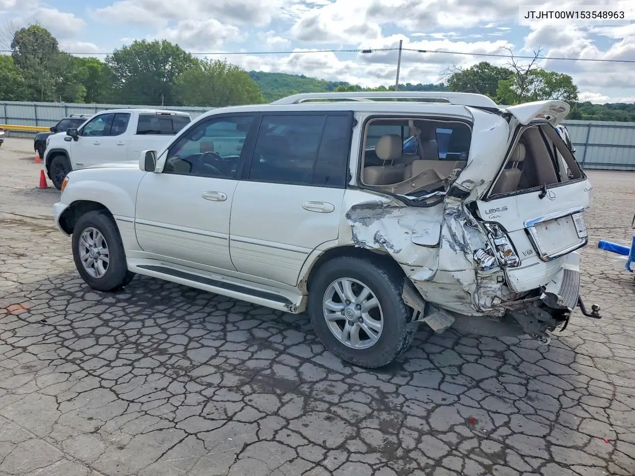 2005 Lexus Lx 470 VIN: JTJHT00W153548963 Lot: 58005646
