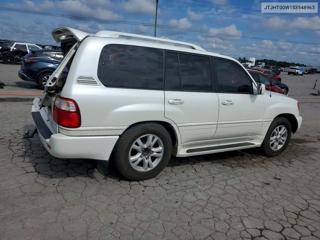 2005 Lexus Lx 470 VIN: JTJHT00W153548963 Lot: 58005646