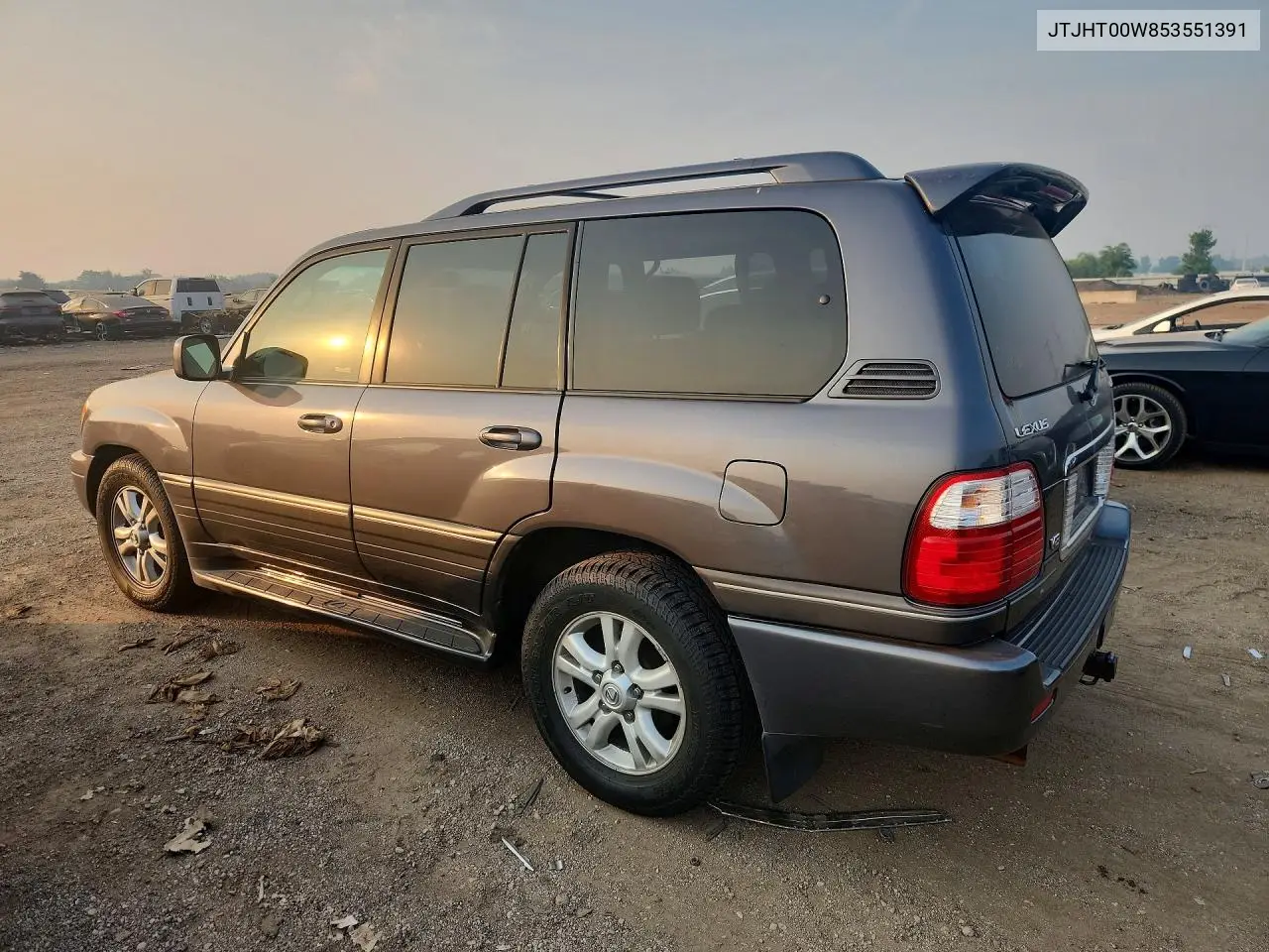 2005 Lexus Lx 470 VIN: JTJHT00W853551391 Lot: 61341436