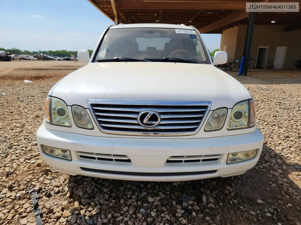2006 Lexus Lx 470 Base VIN: JTJHT00W464011385 Lot: 47799316