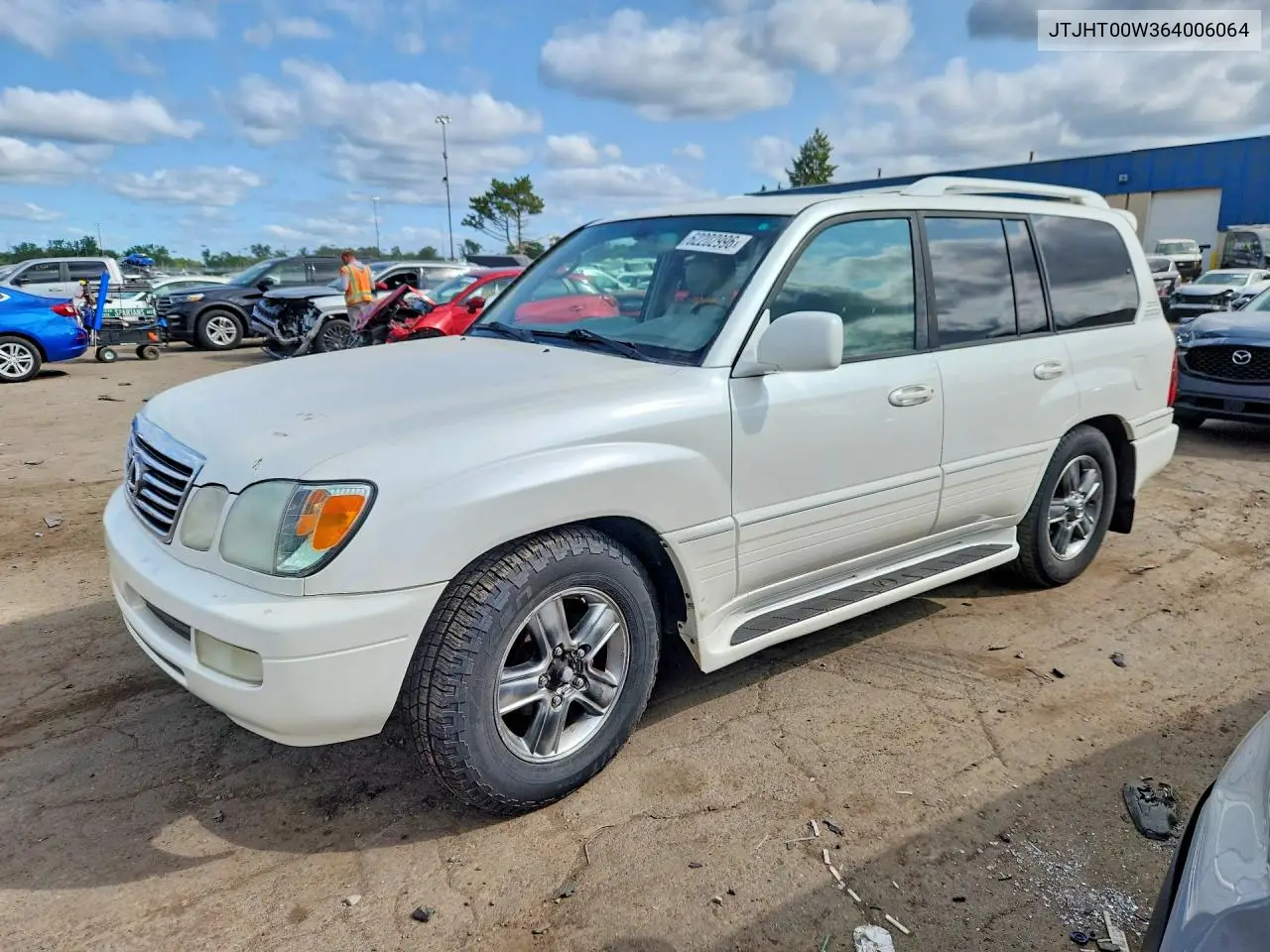 2006 Lexus Lx 470 VIN: JTJHT00W364006064 Lot: 62202996