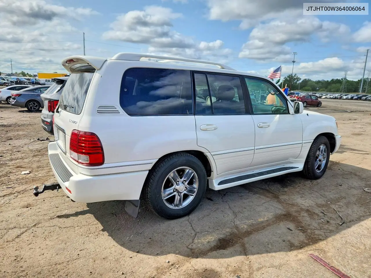 2006 Lexus Lx 470 VIN: JTJHT00W364006064 Lot: 62202996