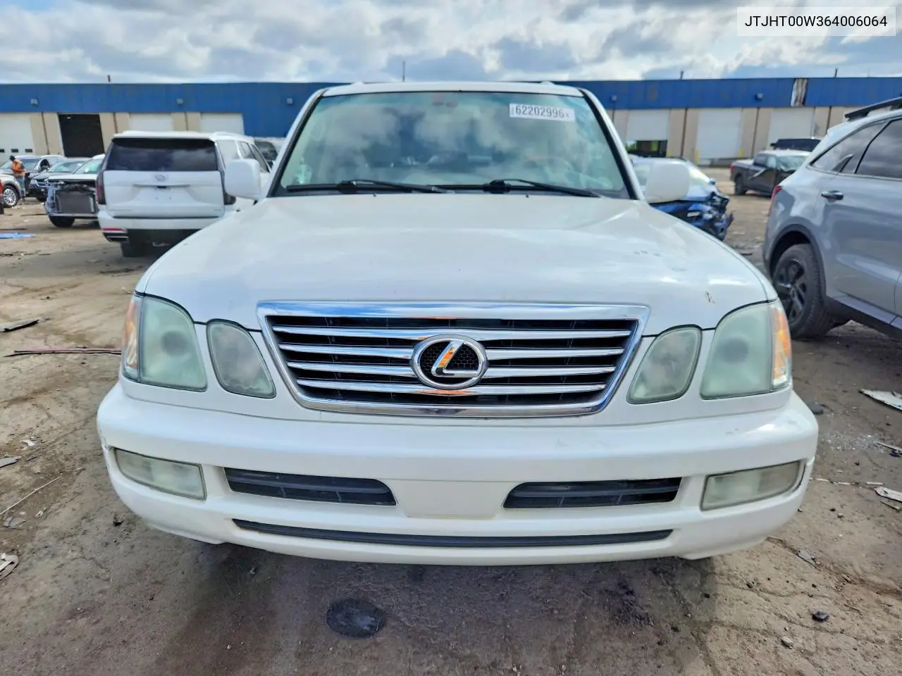 2006 Lexus Lx 470 VIN: JTJHT00W364006064 Lot: 62202996