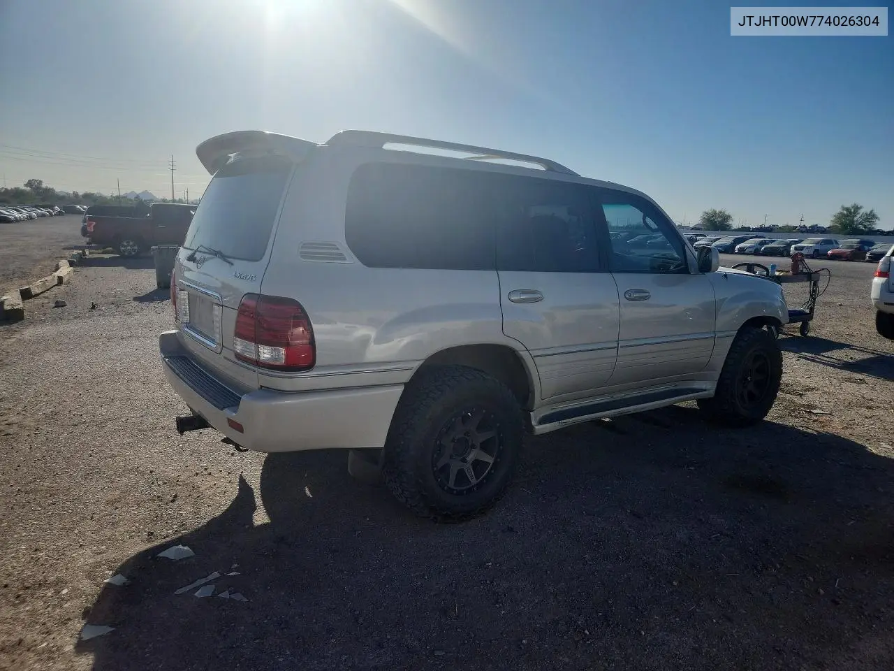 2007 Lexus Lx 470 VIN: JTJHT00W774026304 Lot: 56478446