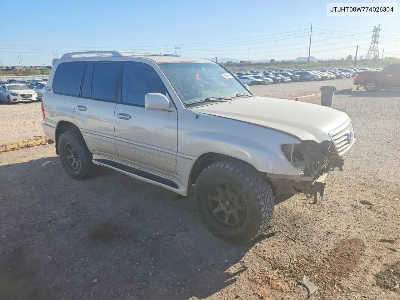 2007 Lexus Lx 470 VIN: JTJHT00W774026304 Lot: 56478446
