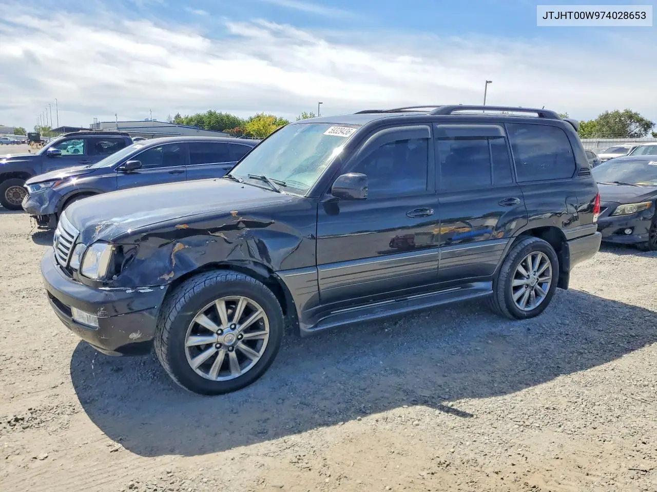 2007 Lexus Lx 470 VIN: JTJHT00W974028653 Lot: 59329436