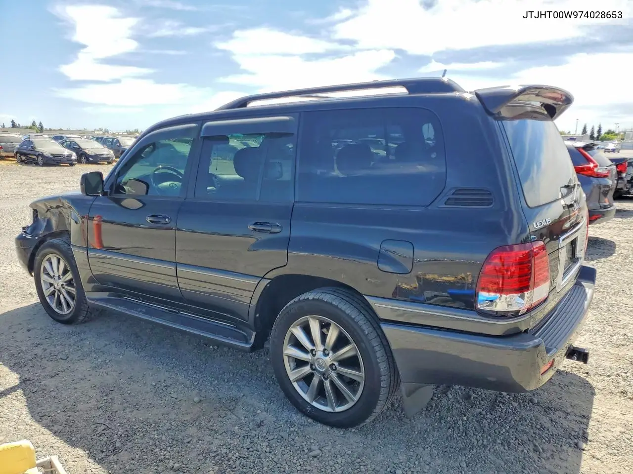 2007 Lexus Lx 470 VIN: JTJHT00W974028653 Lot: 59329436