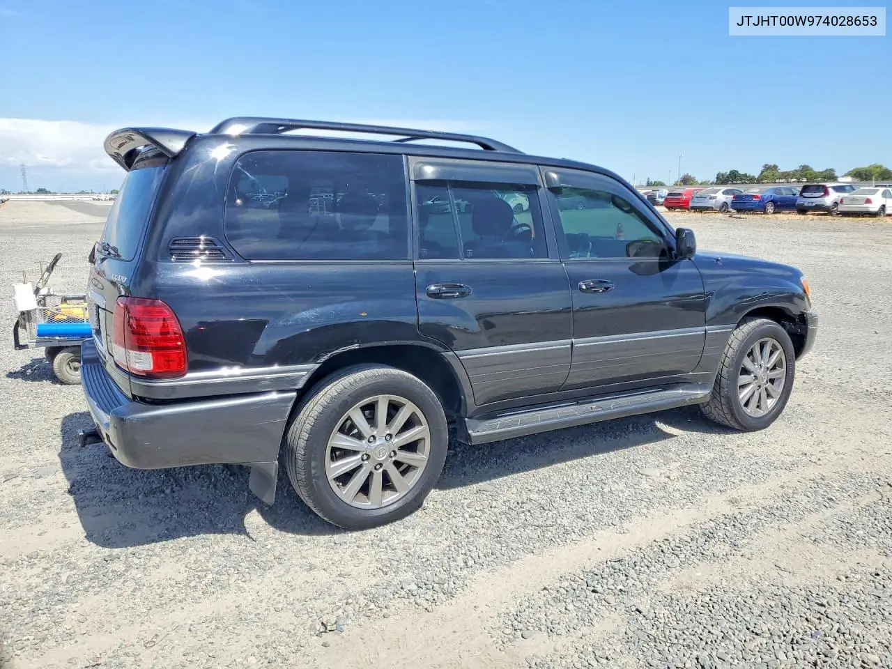 2007 Lexus Lx 470 VIN: JTJHT00W974028653 Lot: 59329436