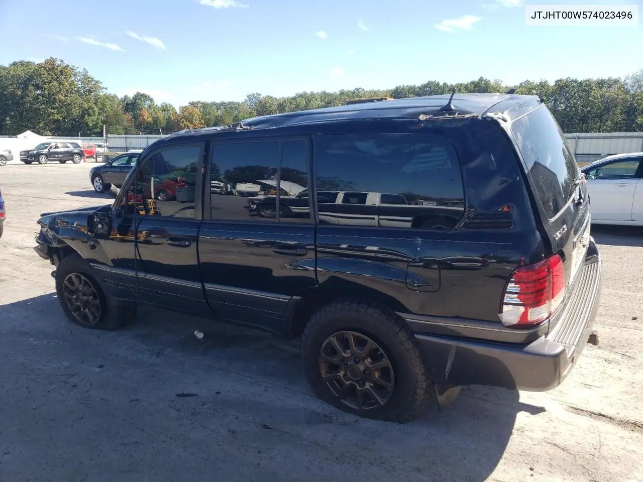 2007 Lexus Lx 470 VIN: JTJHT00W574023496 Lot: 86858205