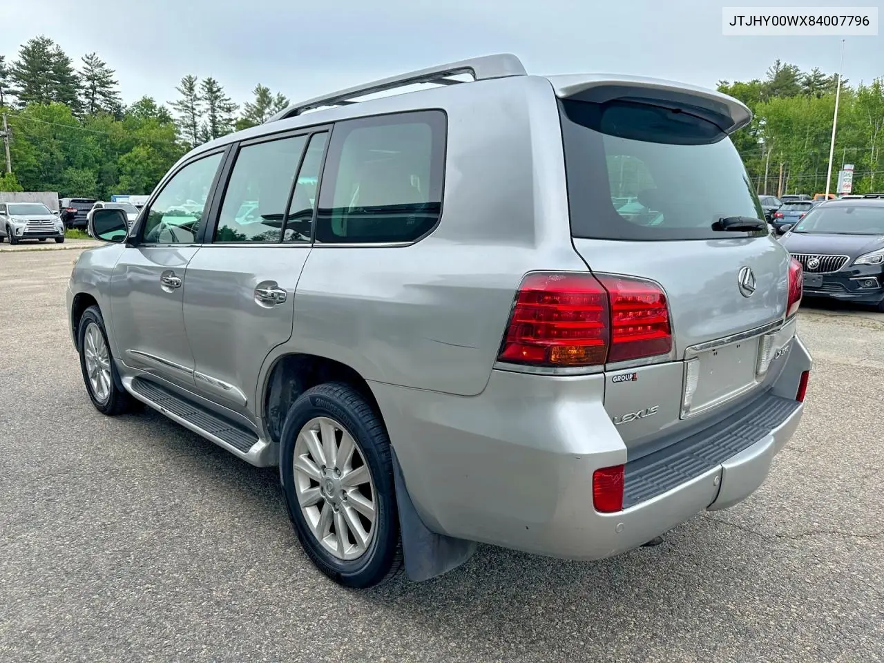 2008 Lexus Lx 570 VIN: JTJHY00WX84007796 Lot: 56312946