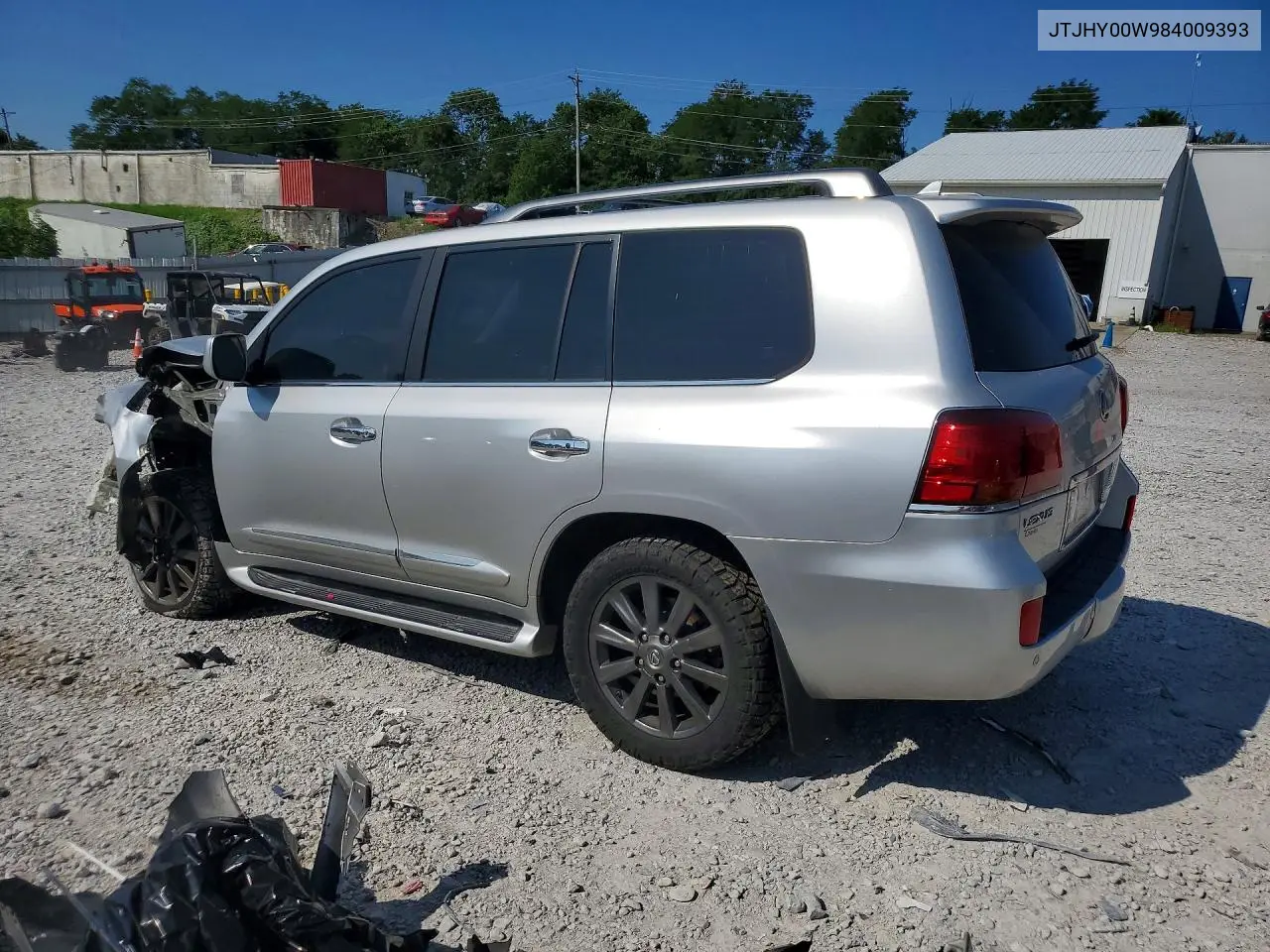 2008 Lexus Lx 570 VIN: JTJHY00W984009393 Lot: 61108566