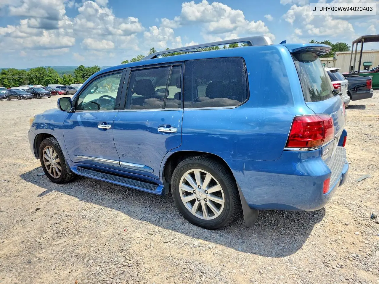 2009 Lexus Lx 570 VIN: JTJHY00W694020403 Lot: 58528496