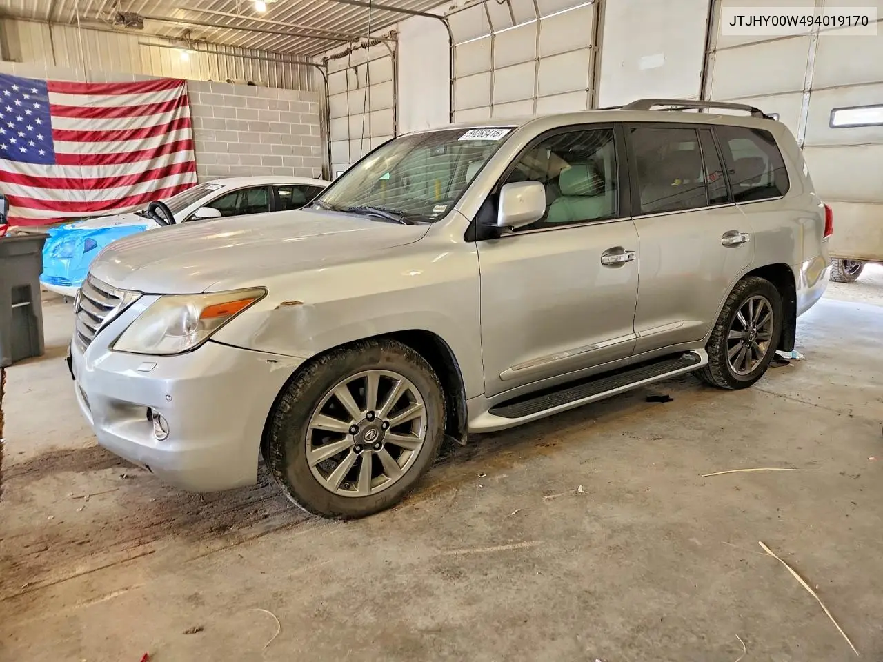2009 Lexus Lx 570 VIN: JTJHY00W494019170 Lot: 59263416