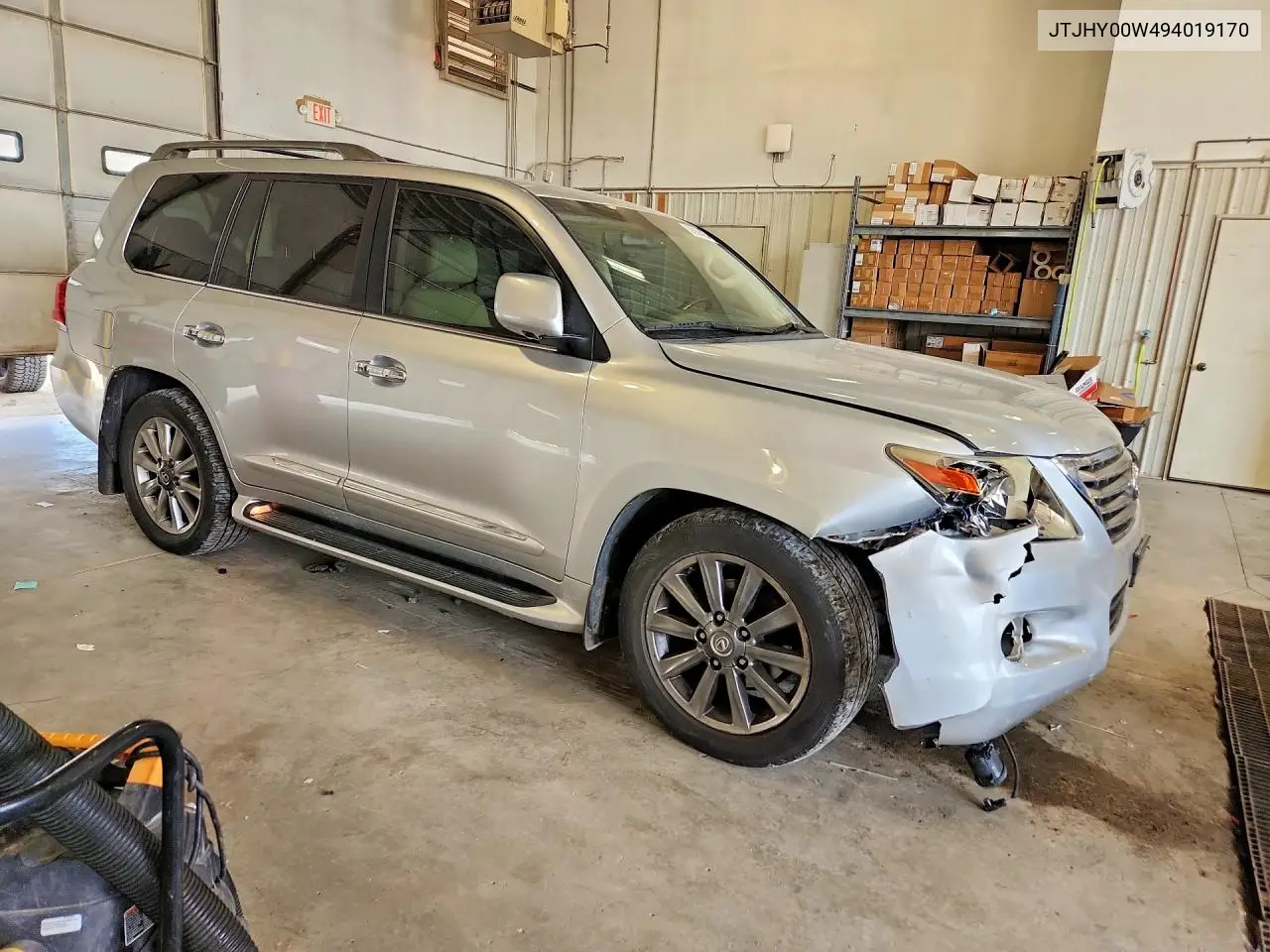 2009 Lexus Lx 570 VIN: JTJHY00W494019170 Lot: 59263416