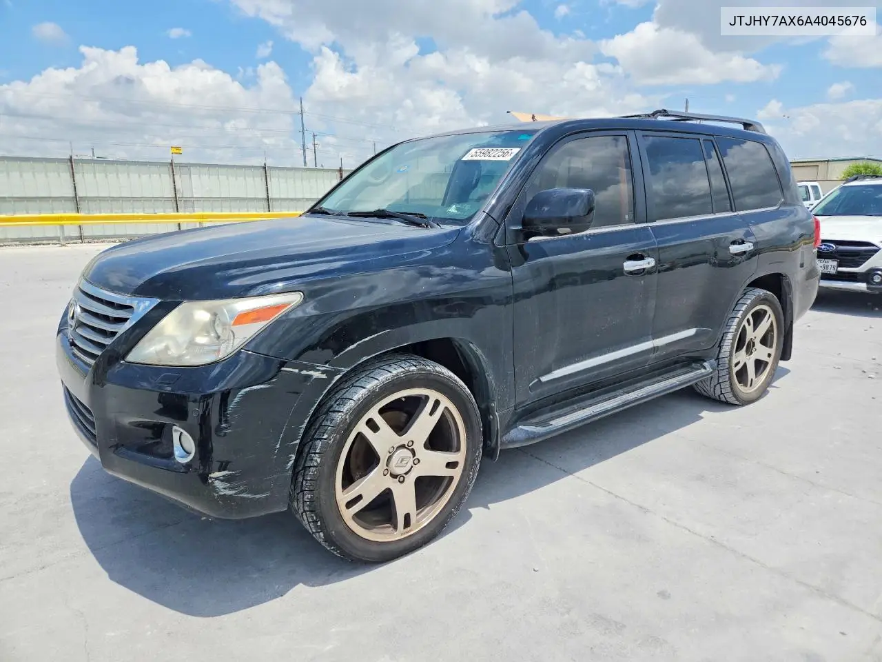 2010 Lexus Lx 570 VIN: JTJHY7AX6A4045676 Lot: 55982256