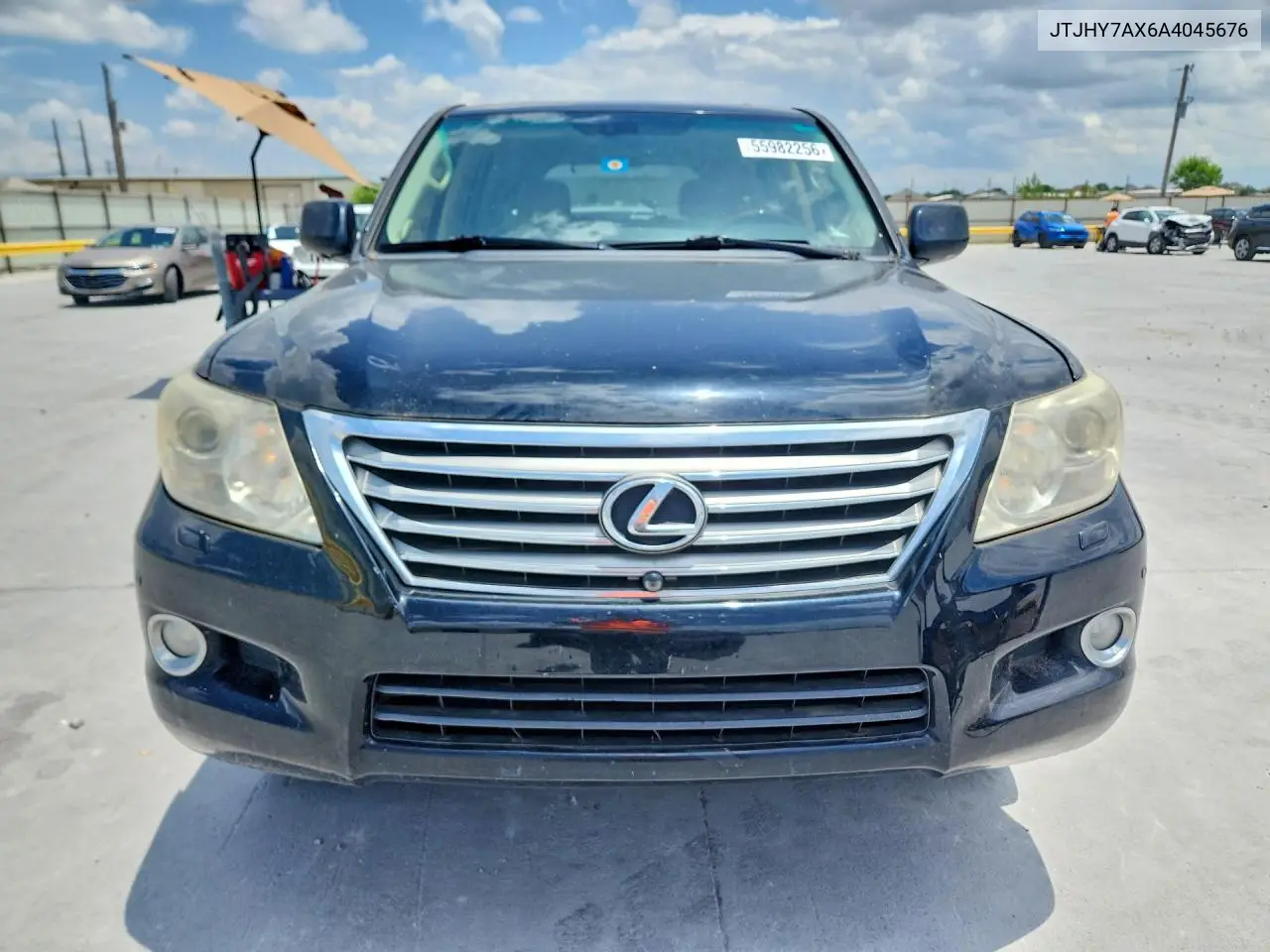 2010 Lexus Lx 570 VIN: JTJHY7AX6A4045676 Lot: 55982256