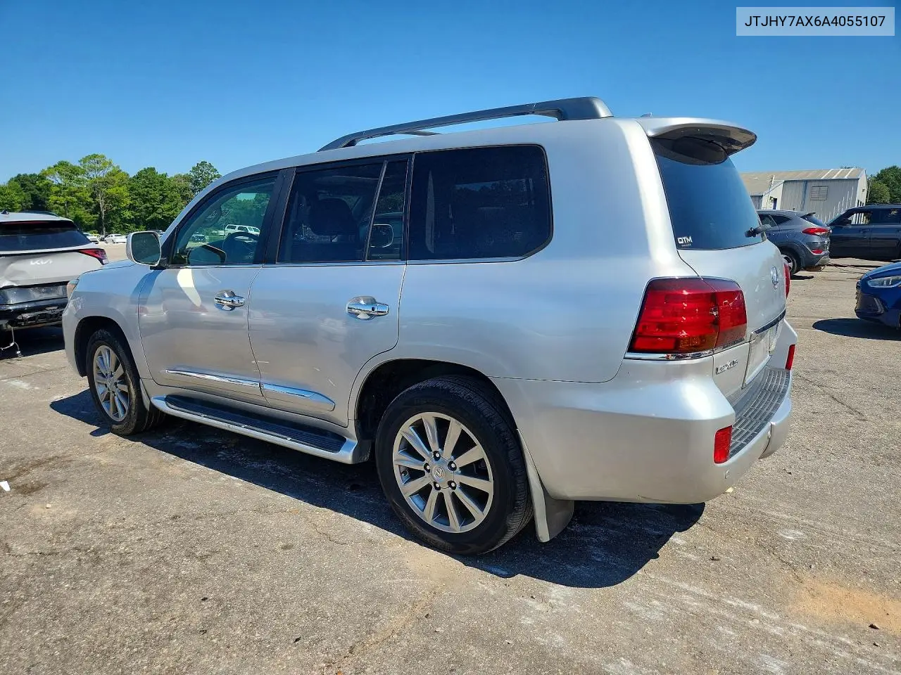 2010 Lexus Lx 570 VIN: JTJHY7AX6A4055107 Lot: 60188306