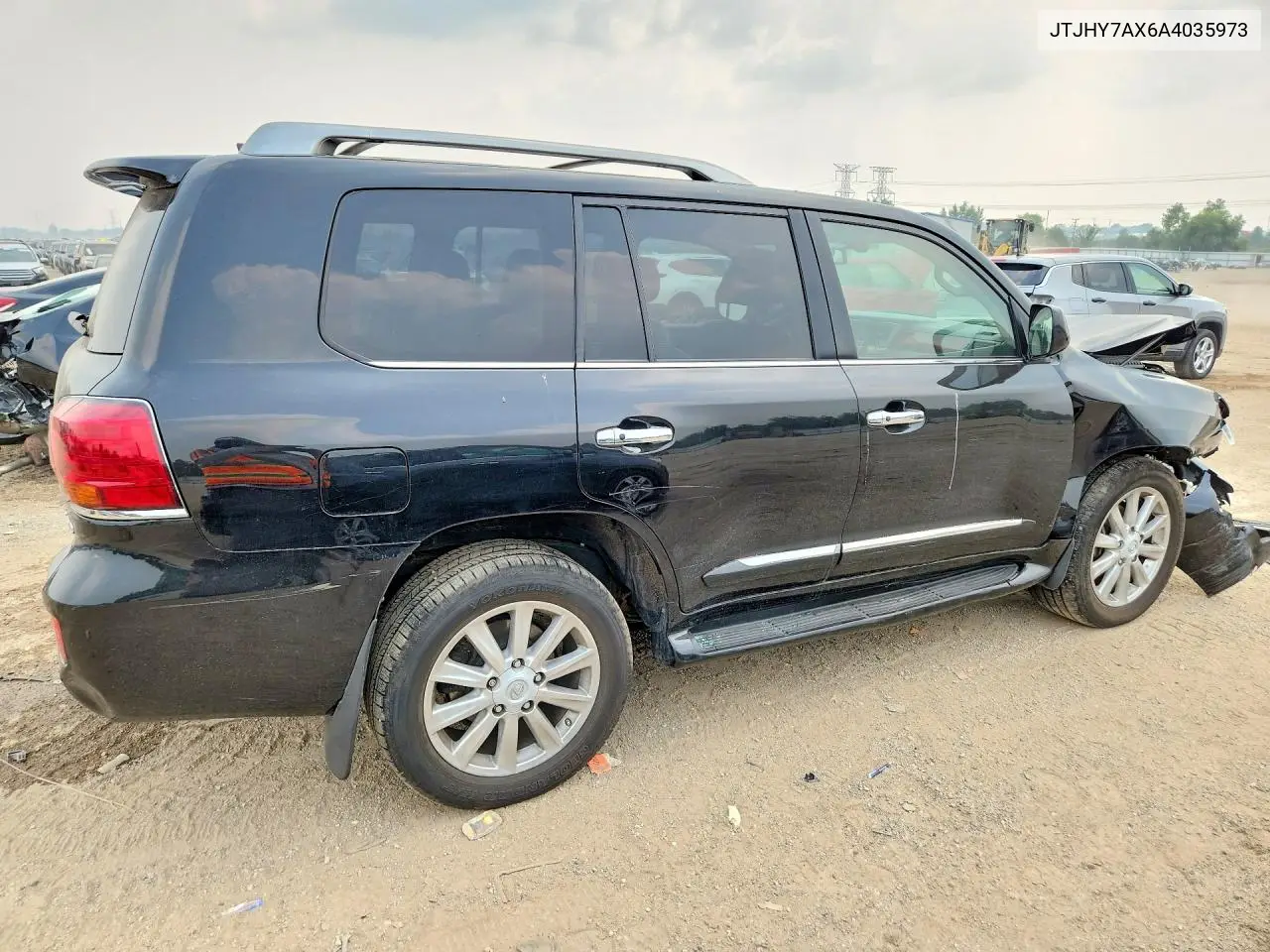 2010 Lexus Lx 570 VIN: JTJHY7AX6A4035973 Lot: 61161306