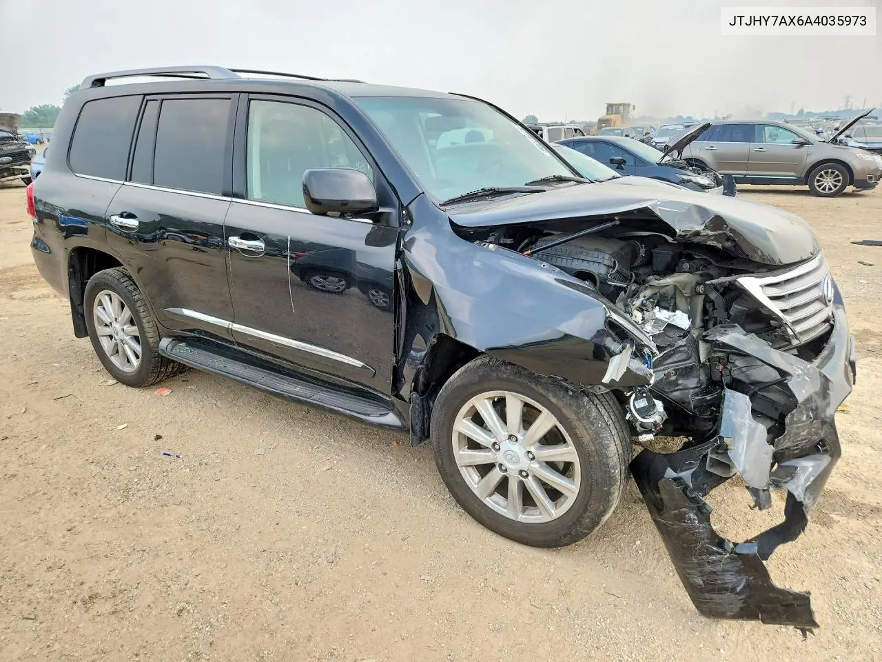 2010 Lexus Lx 570 VIN: JTJHY7AX6A4035973 Lot: 61161306