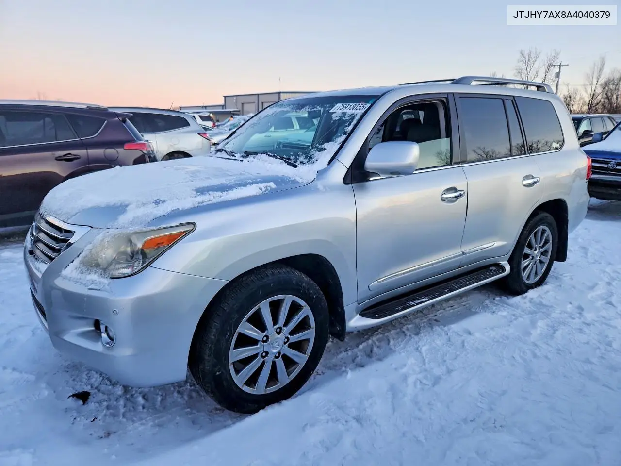 2010 Lexus Lx 570 VIN: JTJHY7AX8A4040379 Lot: 75913055