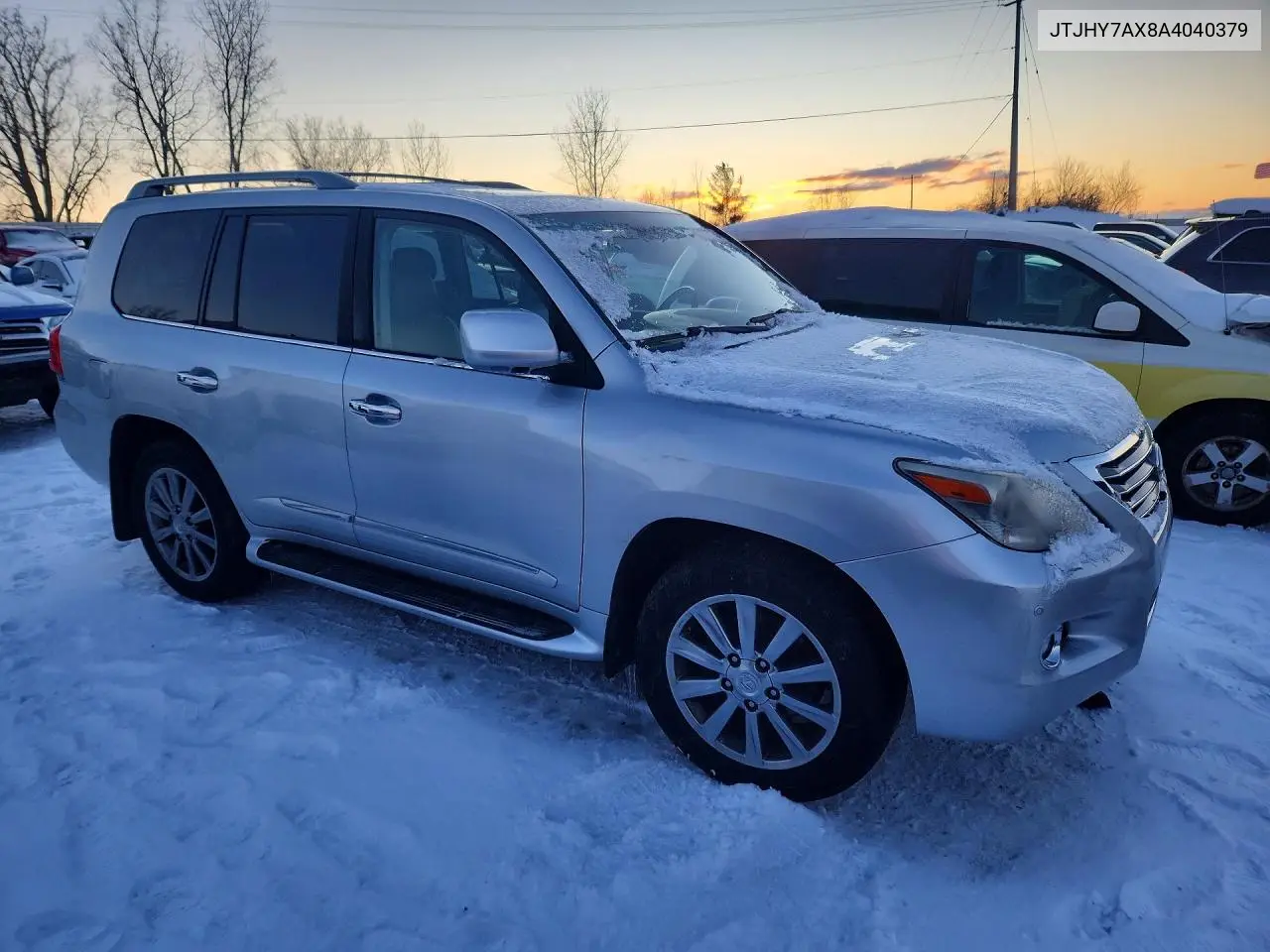 2010 Lexus Lx 570 VIN: JTJHY7AX8A4040379 Lot: 75913055