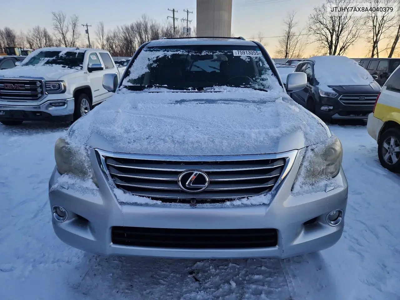 2010 Lexus Lx 570 VIN: JTJHY7AX8A4040379 Lot: 75913055