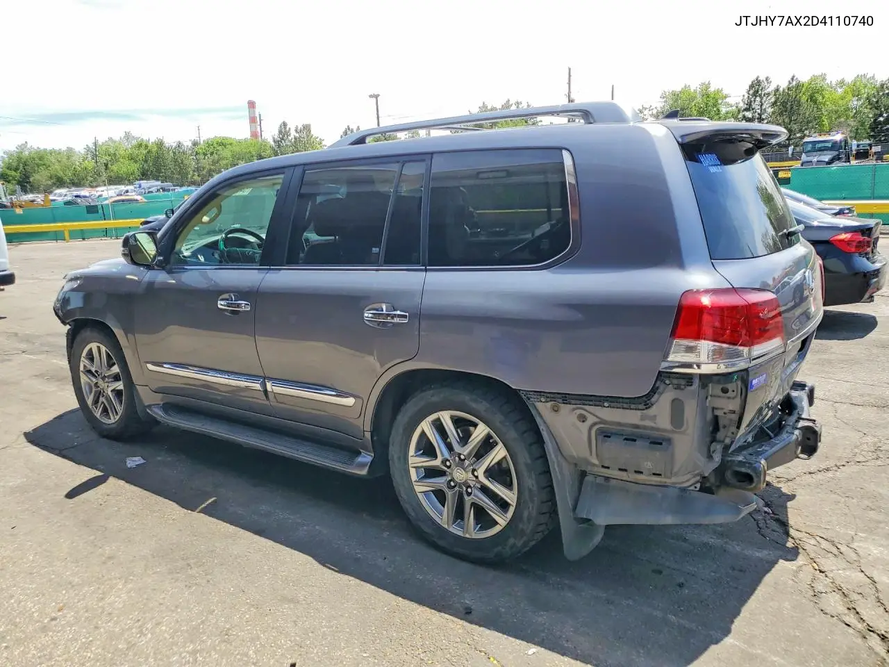 2013 Lexus Lx 570 VIN: JTJHY7AX2D4110740 Lot: 54600426