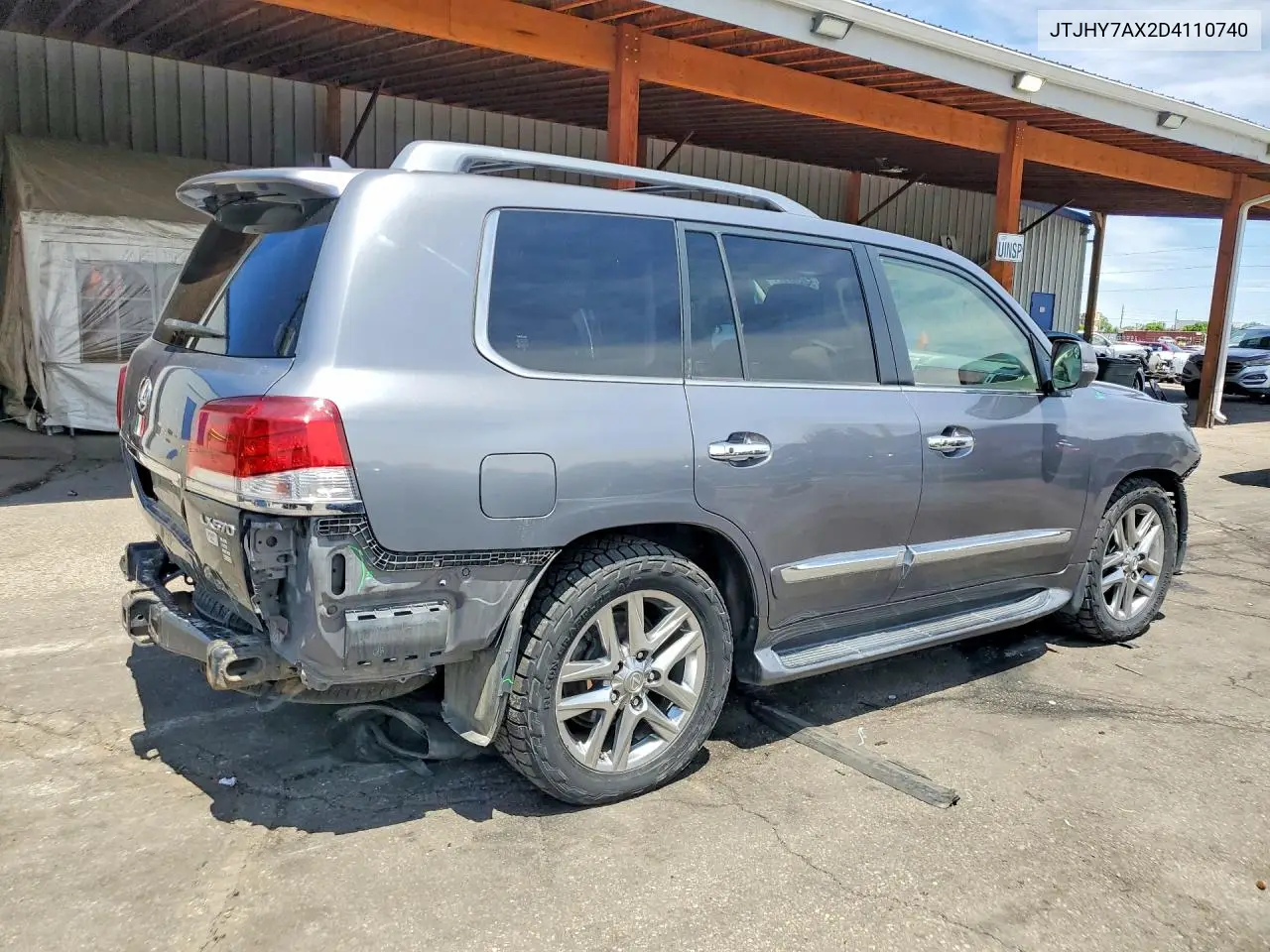 2013 Lexus Lx 570 VIN: JTJHY7AX2D4110740 Lot: 54600426