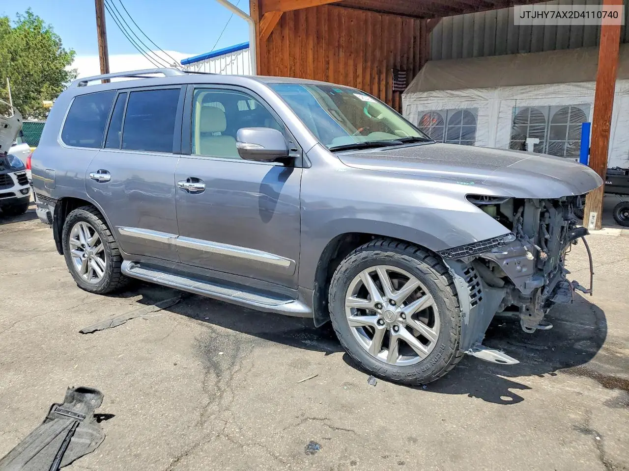 2013 Lexus Lx 570 VIN: JTJHY7AX2D4110740 Lot: 54600426