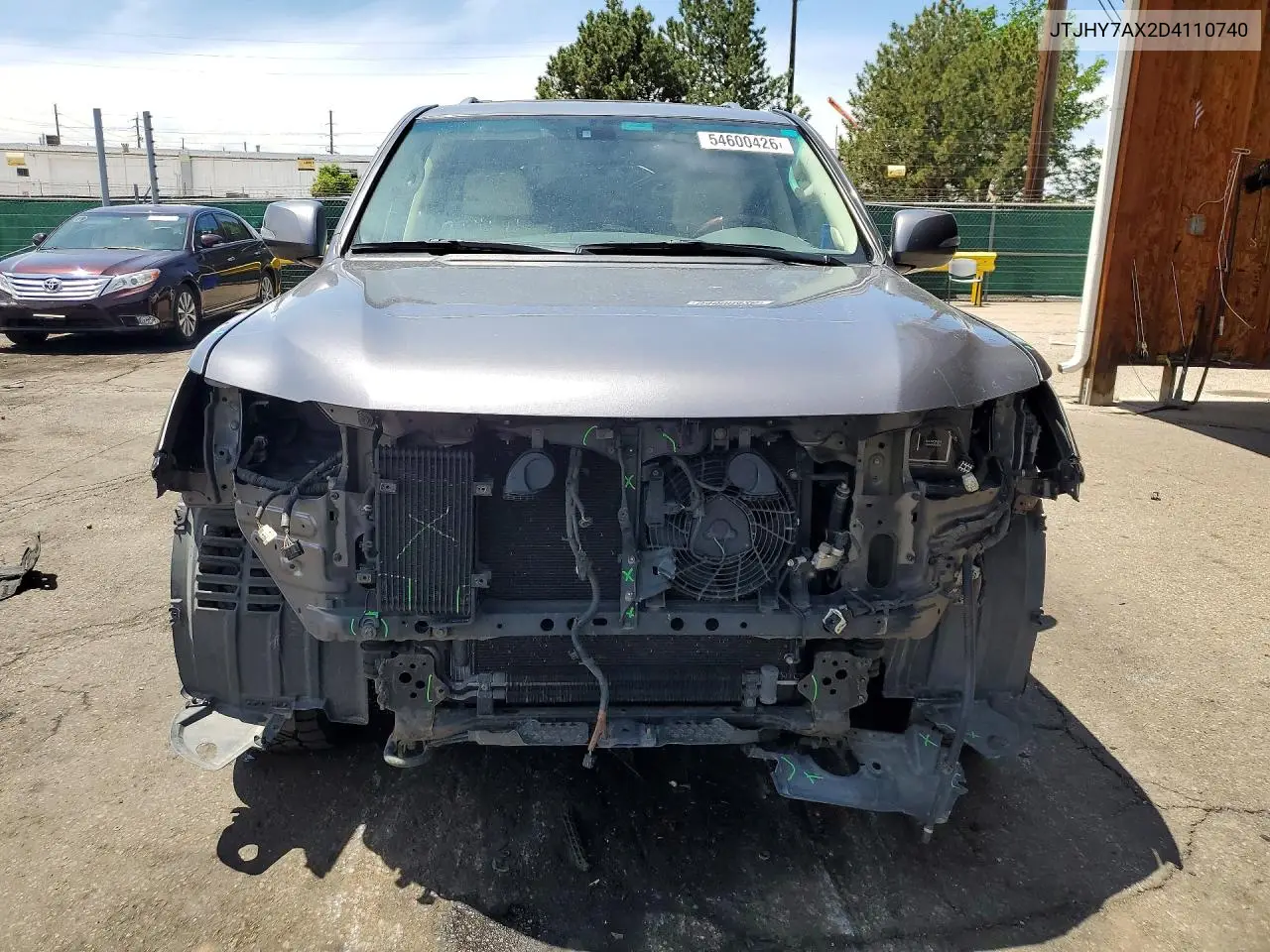 2013 Lexus Lx 570 VIN: JTJHY7AX2D4110740 Lot: 54600426