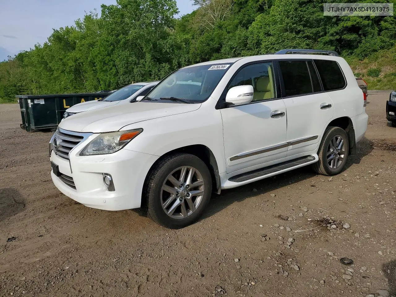 2013 Lexus Lx 570 VIN: JTJHY7AX5D4121375 Lot: 55766266