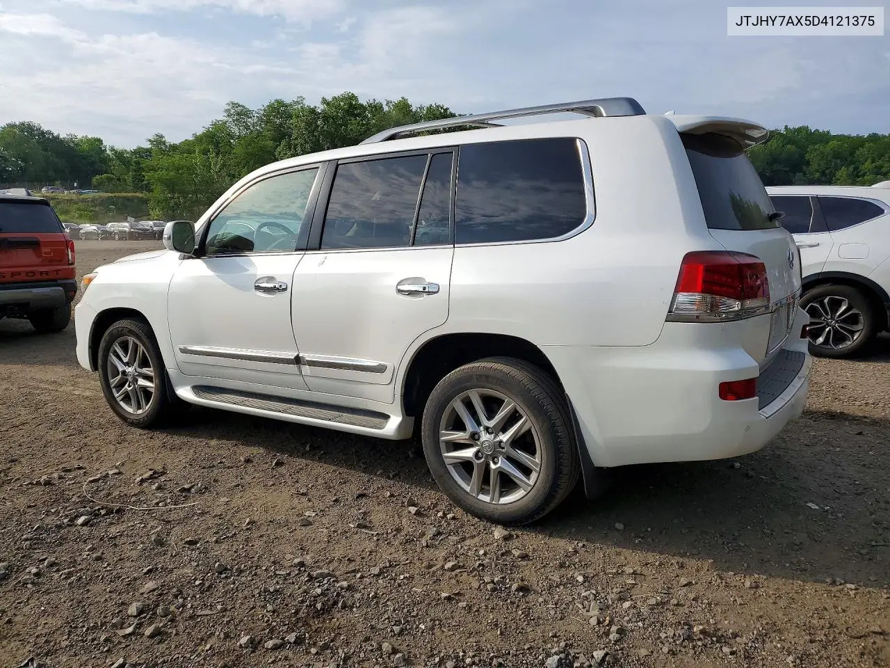 2013 Lexus Lx 570 VIN: JTJHY7AX5D4121375 Lot: 55766266