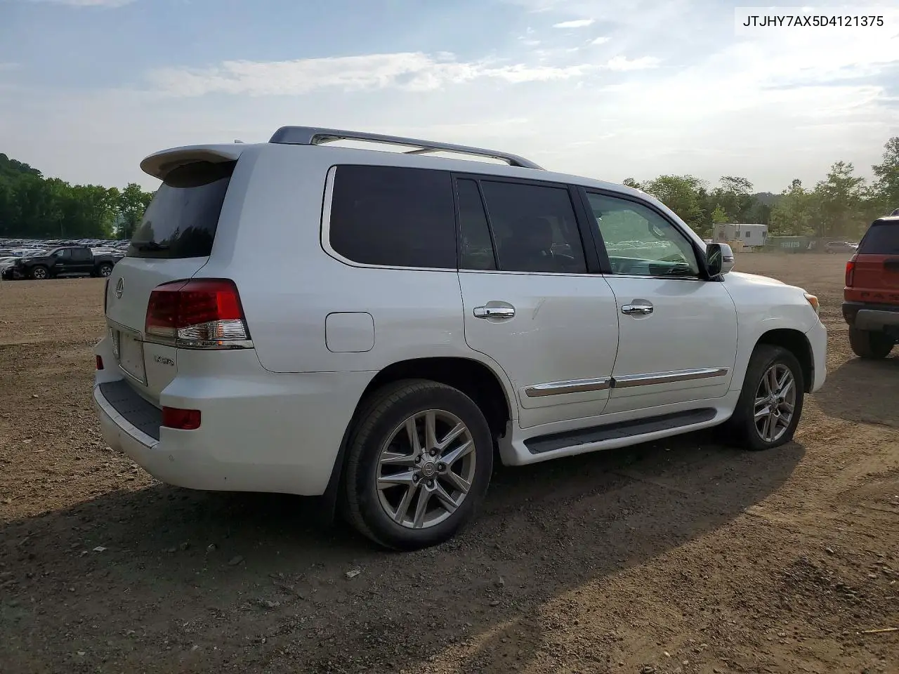 2013 Lexus Lx 570 VIN: JTJHY7AX5D4121375 Lot: 55766266