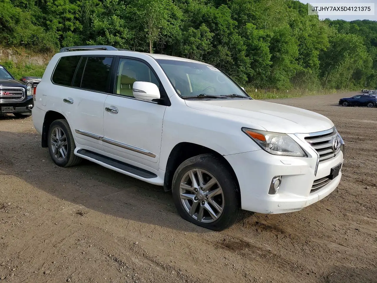 2013 Lexus Lx 570 VIN: JTJHY7AX5D4121375 Lot: 55766266