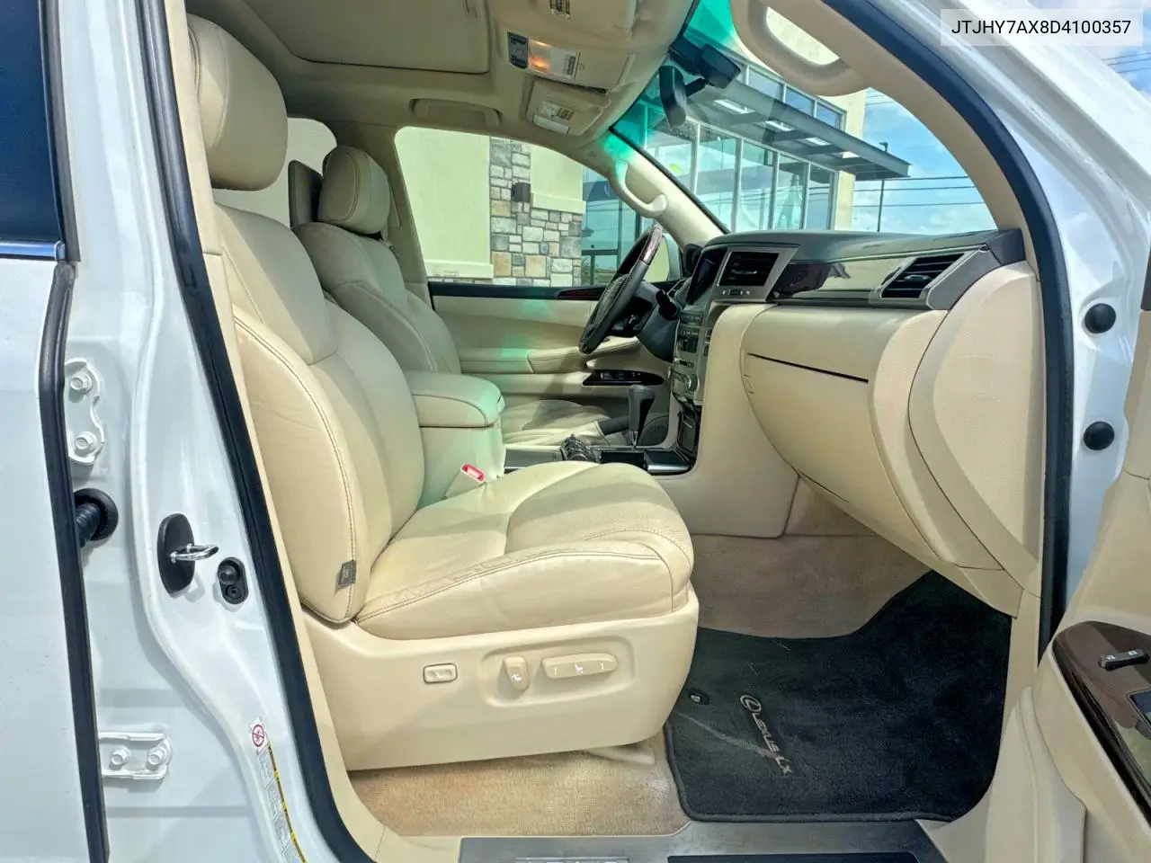 2013 Lexus Lx 570 VIN: JTJHY7AX8D4100357 Lot: 58240436