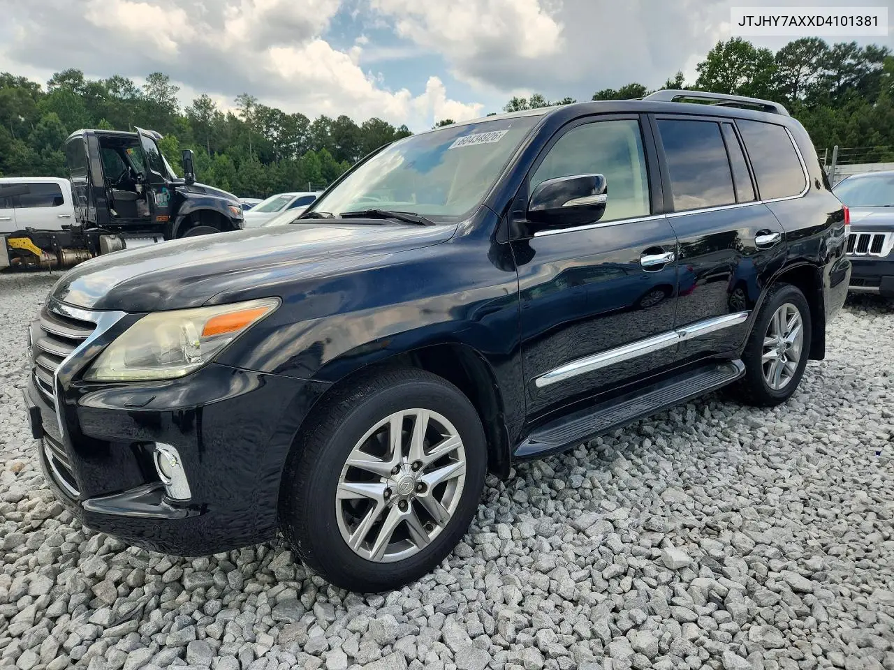 2013 Lexus Lx 570 VIN: JTJHY7AXXD4101381 Lot: 60434926