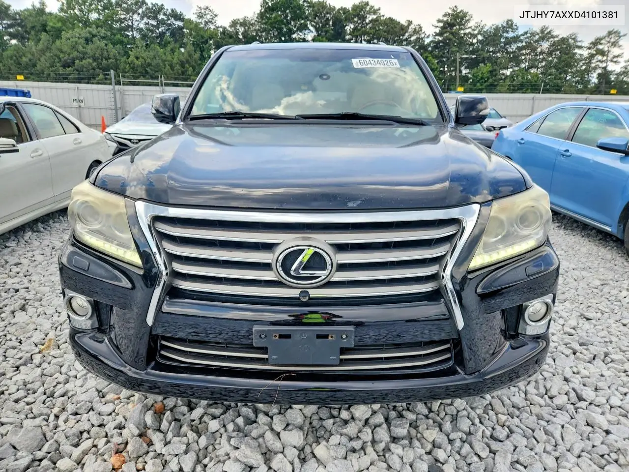 2013 Lexus Lx 570 VIN: JTJHY7AXXD4101381 Lot: 60434926