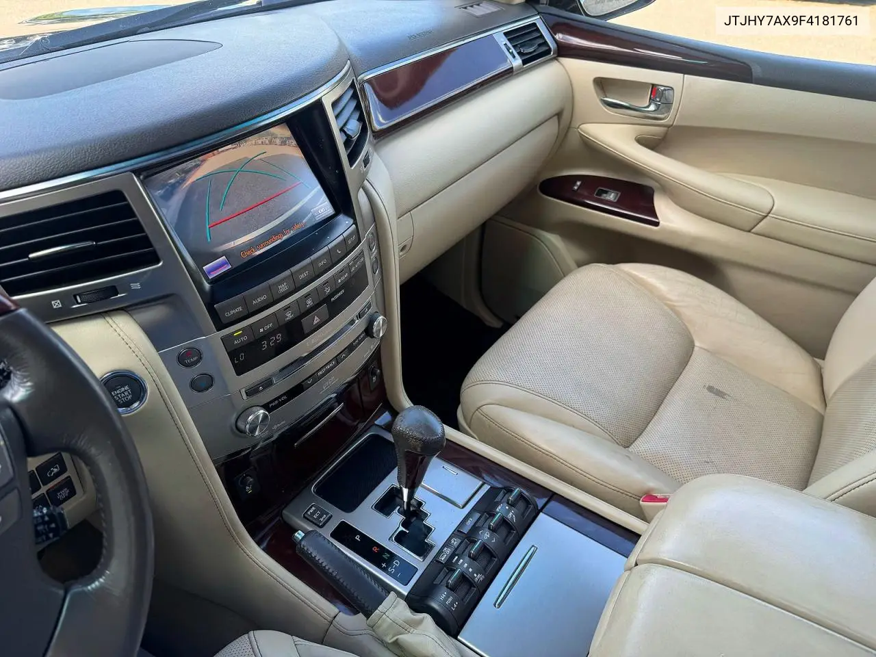 2015 Lexus Lx 570 VIN: JTJHY7AX9F4181761 Lot: 61396766