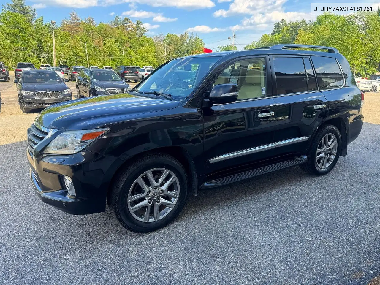 2015 Lexus Lx 570 VIN: JTJHY7AX9F4181761 Lot: 61396766
