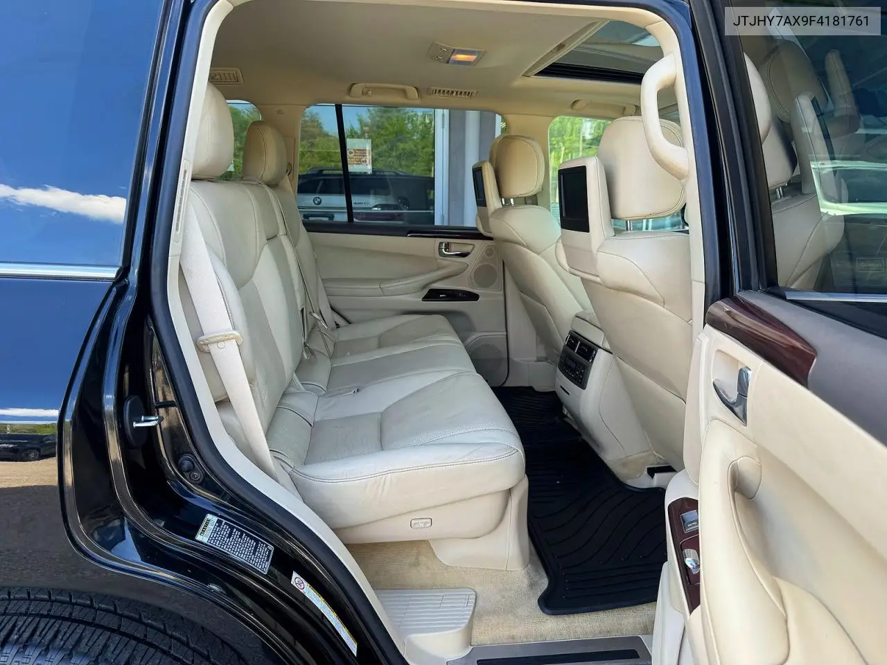 2015 Lexus Lx 570 VIN: JTJHY7AX9F4181761 Lot: 61396766