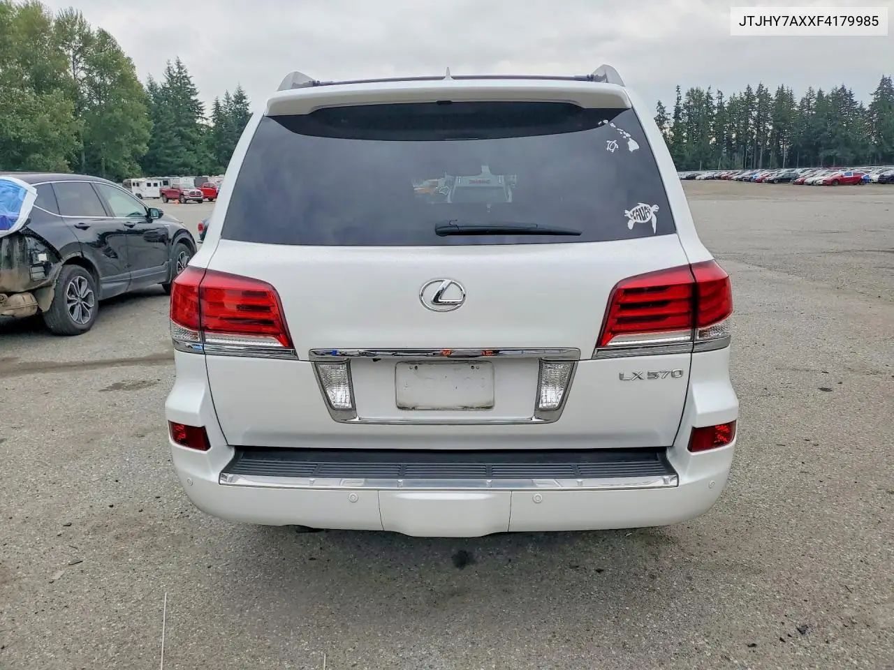 2015 Lexus Lx 570 VIN: JTJHY7AXXF4179985 Lot: 61422526