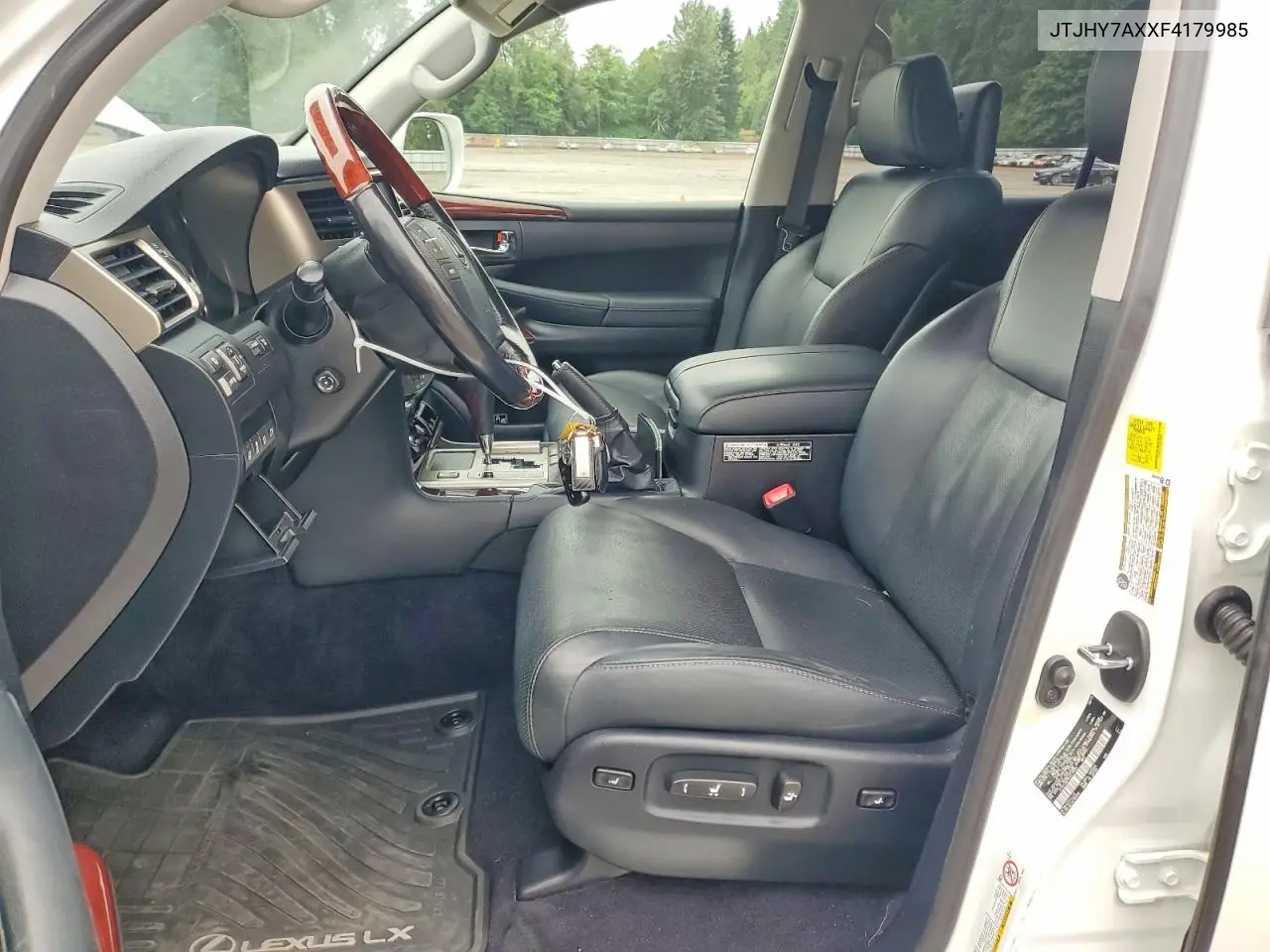 2015 Lexus Lx 570 VIN: JTJHY7AXXF4179985 Lot: 61422526