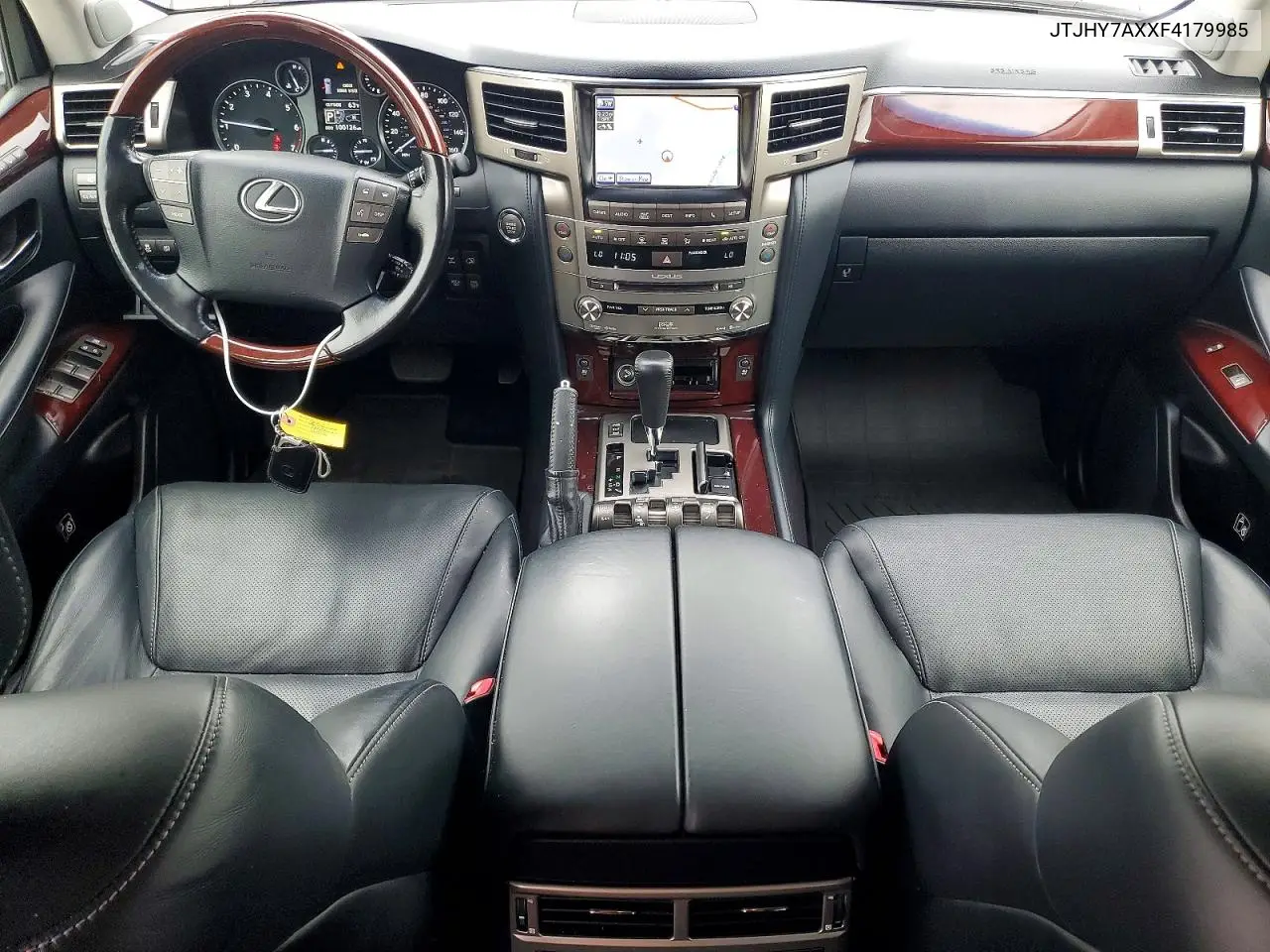 2015 Lexus Lx 570 VIN: JTJHY7AXXF4179985 Lot: 61422526