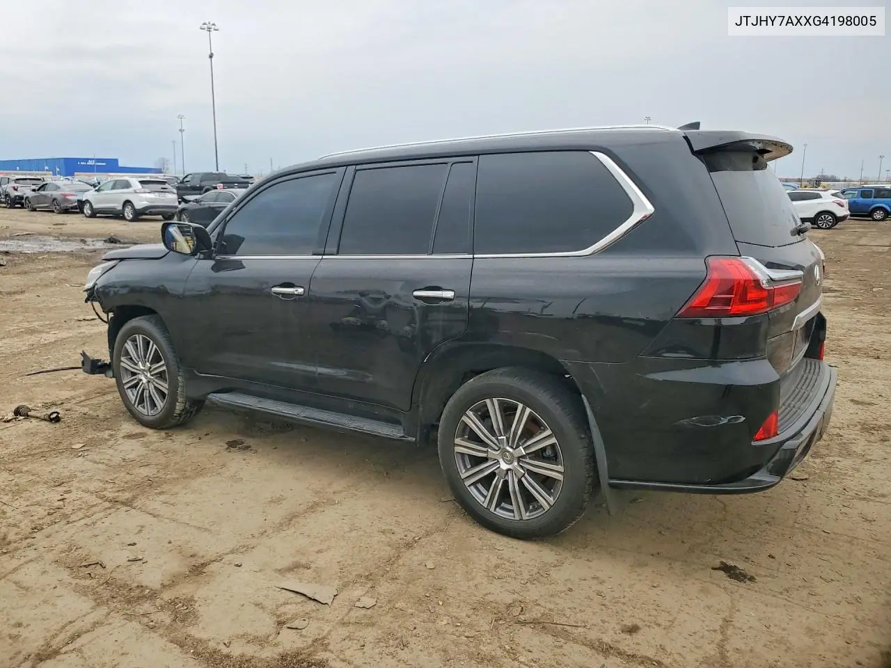 2016 Lexus Lx 570 Base VIN: JTJHY7AXXG4198005 Lot: 48082586