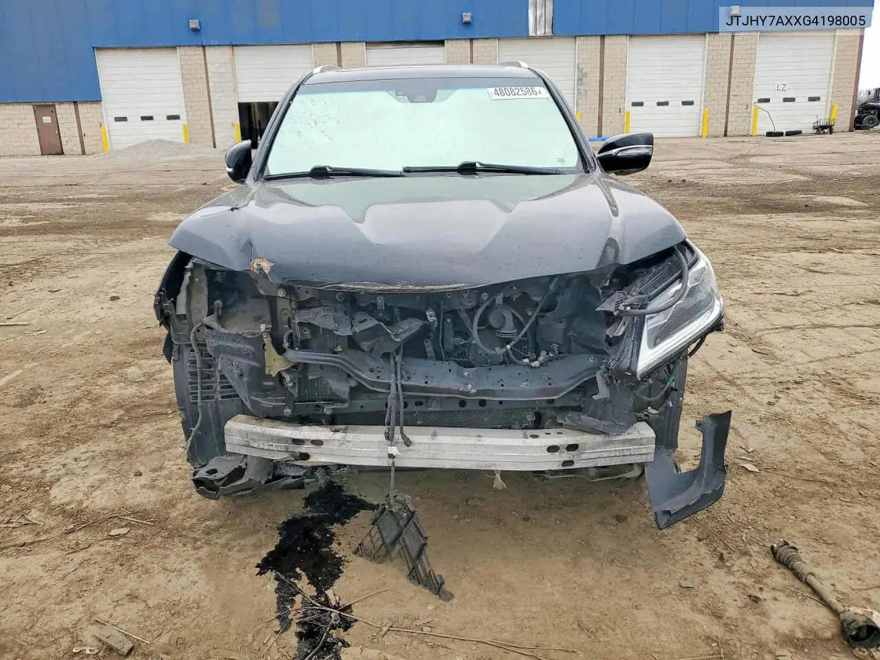 2016 Lexus Lx 570 Base VIN: JTJHY7AXXG4198005 Lot: 48082586