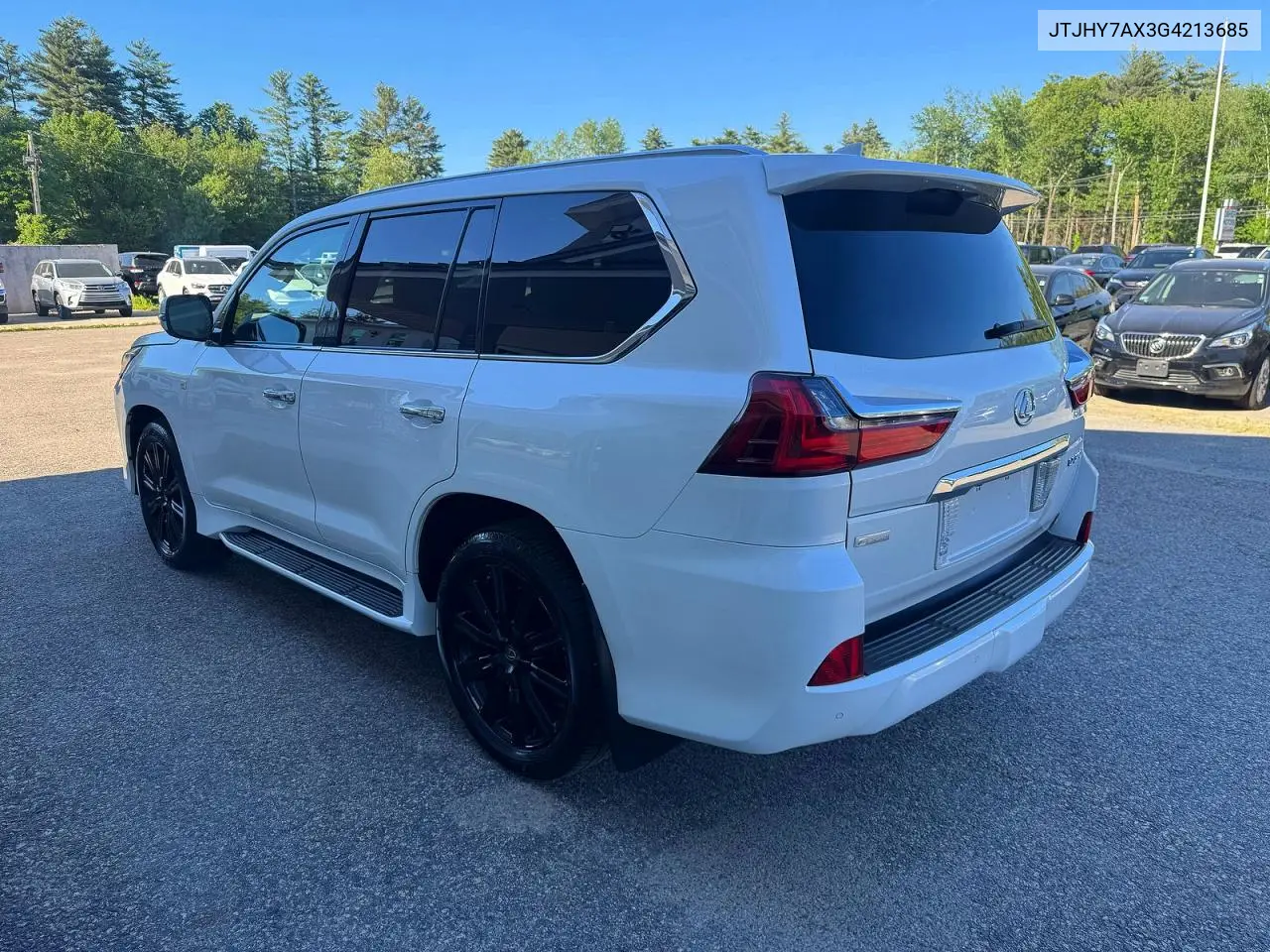 2016 Lexus Lx 570 VIN: JTJHY7AX3G4213685 Lot: 58090196