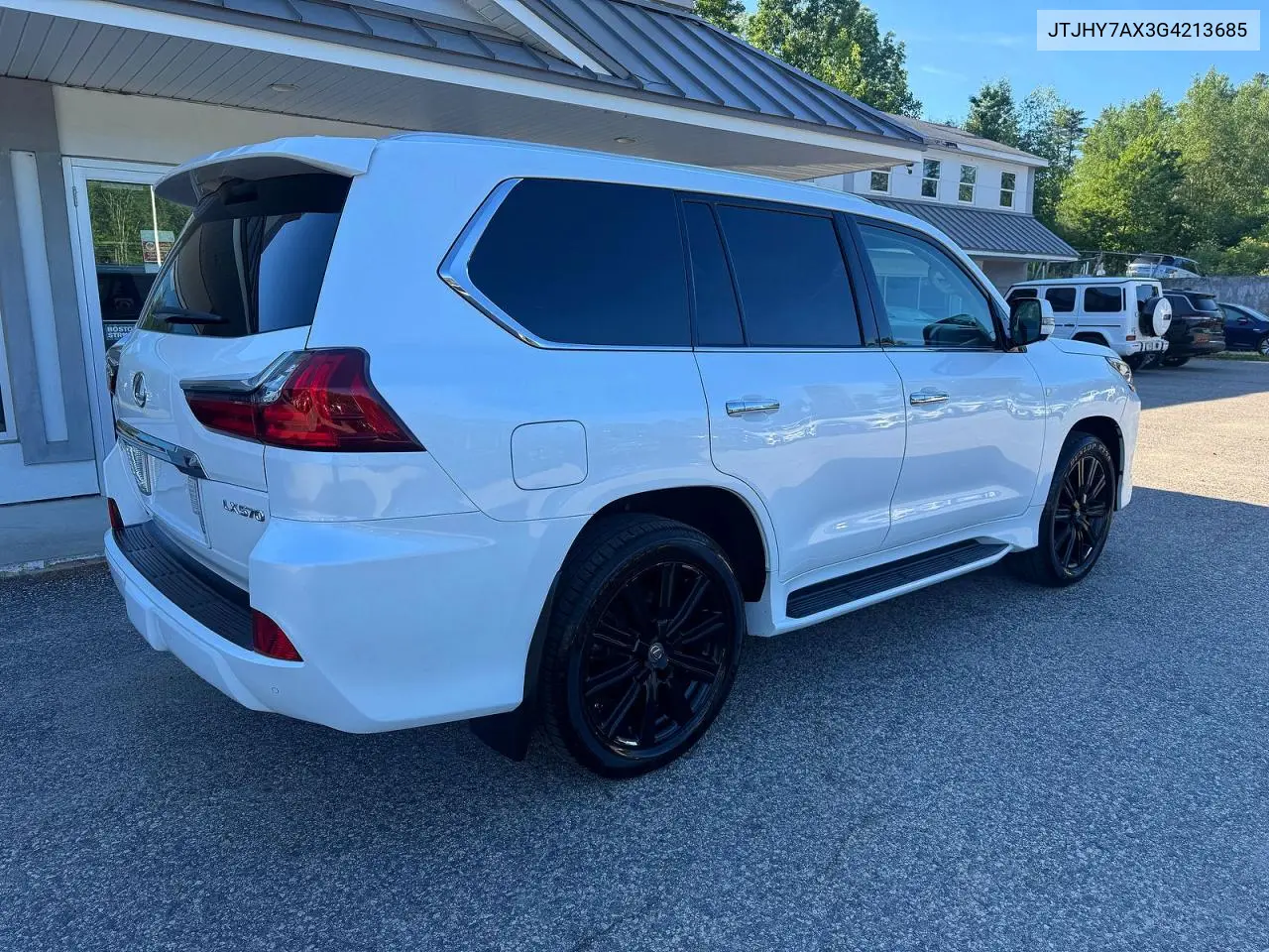 2016 Lexus Lx 570 VIN: JTJHY7AX3G4213685 Lot: 58090196