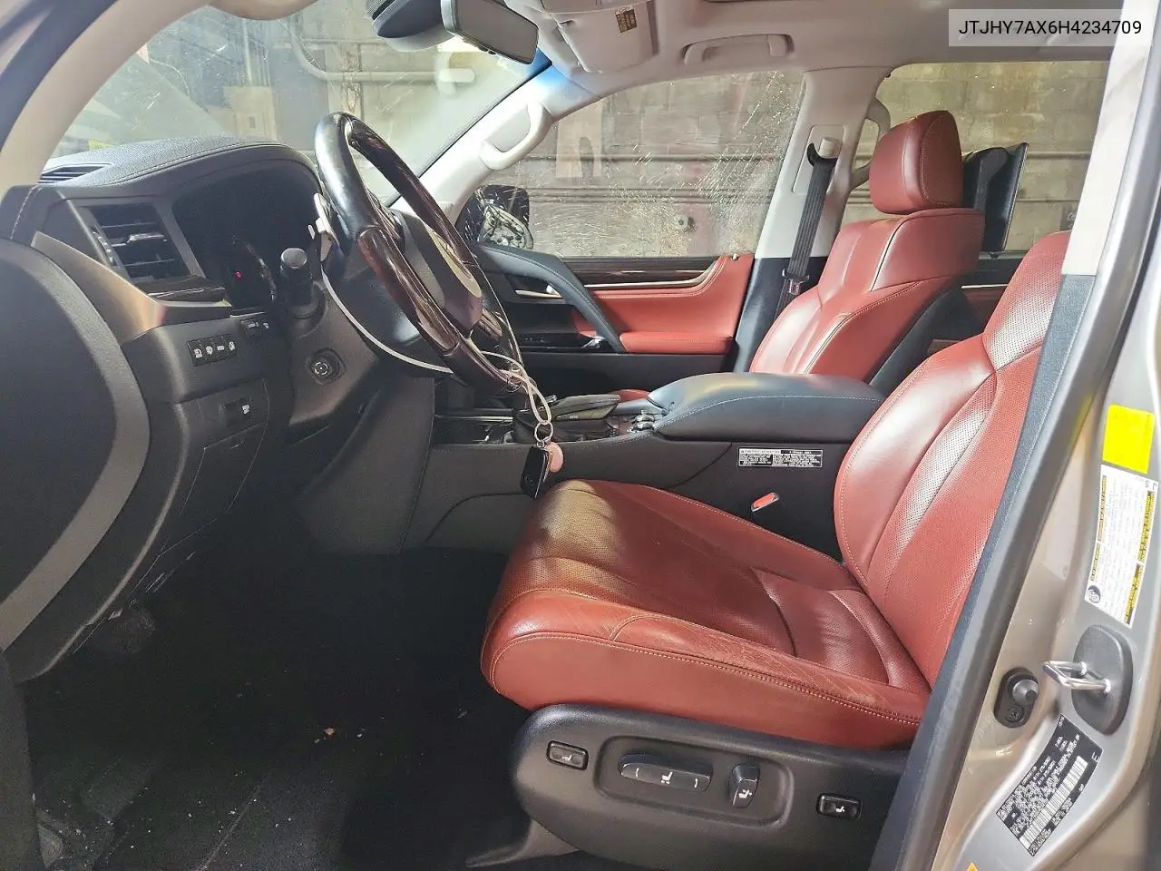 2017 Lexus Lx 570 VIN: JTJHY7AX6H4234709 Lot: 56689266